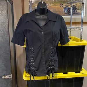 Women’s Harley-Davidson Button Up V-Neck